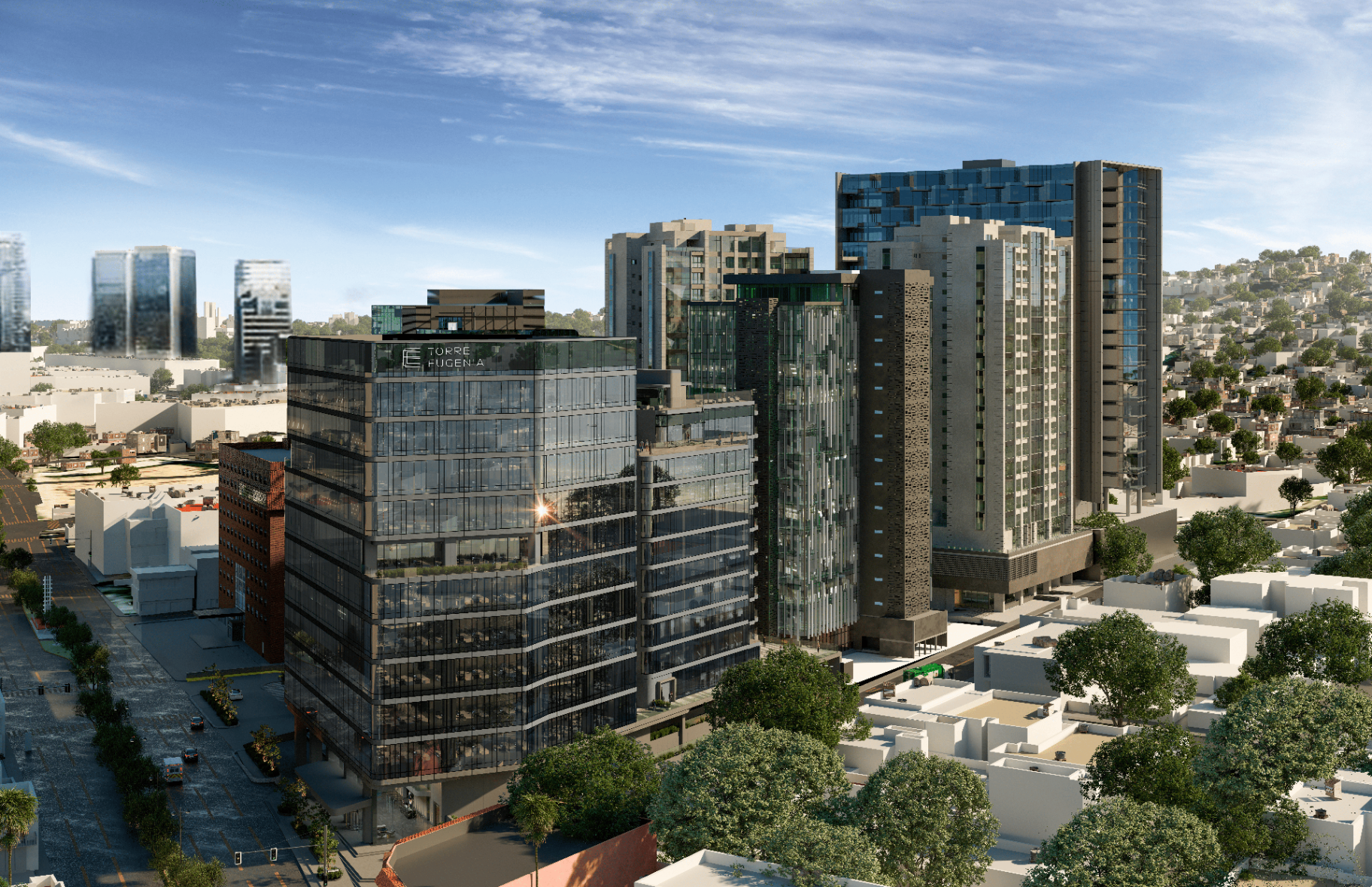 Torre Eugenia, edificio de oficinas en Plaza Toreo City Complex